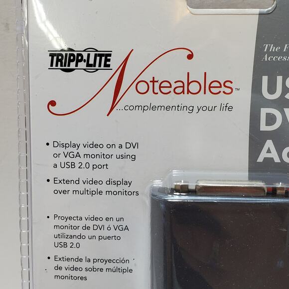 Tripp-Lite Adapter Notables USB to DVI/VGA 512 MB Memory New - Picture 11 of 15
